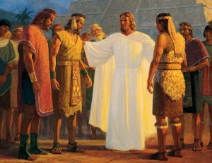 Christ Visits Book of Mormon People