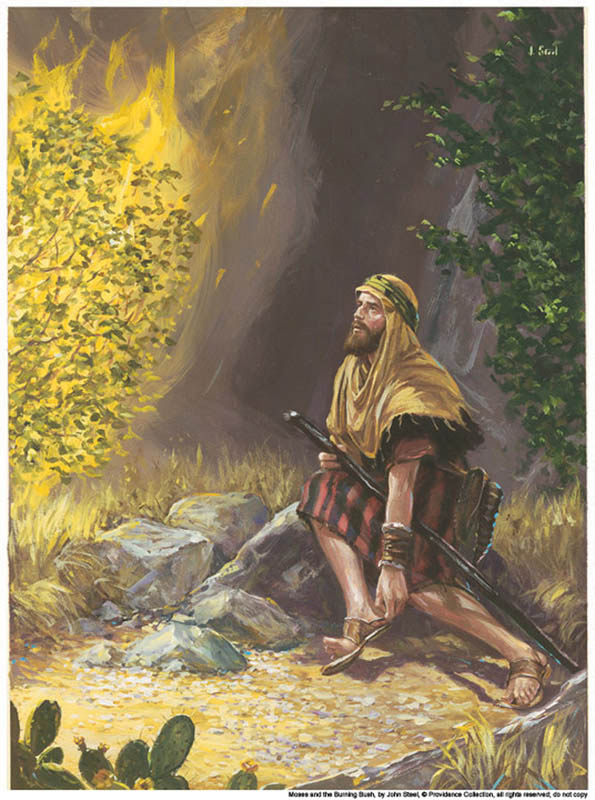 God the Father and Moses