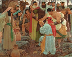 Lehi and his family mormon